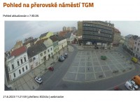  Přehledová kamera na náměstí 
